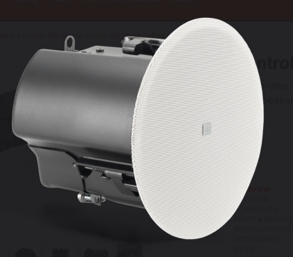 4 IN STANDARDCEILING SPK